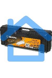 Домкрат ВИХРЬ ДМК-2,5ФК2,5т,140-390мм,сфиксатором,вкейсе, гидравлический подкатной