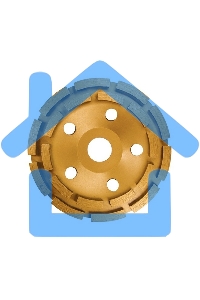 Чашка алмазная зачистнаяMatrix, 150 мм, Двухрядная