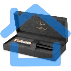 Ручка перьевая Parker 51 Premium (CW2169030) Black St.Steel GT F сталь нержавеющая, подарочная коробка