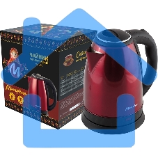 Чайник электрический Матрена MA-002 электрический (1,8 л) стальной красный