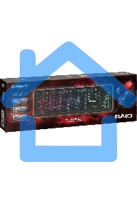 Клавиатура Defender Raid GK-778DL проводная, USB, черный