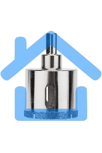 Коронка алмазная 45 мм по керамогранитус центровочным сверлом Kranz