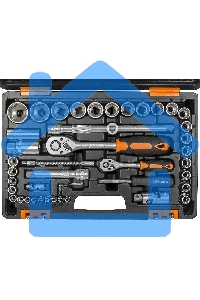 Набор инструментов 1/2дюйм; 1/4дюйм CrV пластик. кейс (94 предм.) Вихрь 73/6/7/5