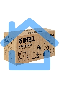 Дизельная тепловая пушка Denzel DHG-45i, 45 кВт, 1000 м3/ч, прямой нагрев, электронный термостат