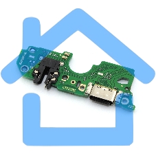 Шлейф (нижняя плата) с разъемом зарядки и микрофоном для OPPO A18