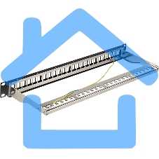 Патч-панель наборная Lanmaster LAN-PPN24OK-STP 19