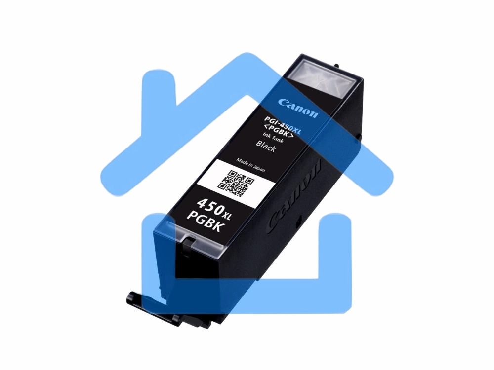 Картридж струйный Canon PGI-450XLPGb,K (6434B001) пигментный черный, 22мл (500 стр.), для PIXMA iP7240/MG6340/MG5440