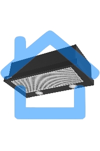 Вытяжка встраиваемая Maunfeld VS Fast 60 черный, 60 см, 850 куб. м/ч, 47 дБ