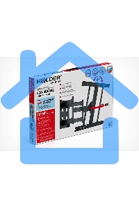 Кронштейн для LCD Holder LCD-SU6602-B черный, диагональ экрана 32″–90″до 45кг.