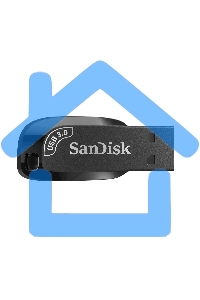 Флешка USB 32 Gb SanDisk CZ410 Ultra Shift, USB 3.0, черный