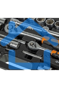 Набор инструментов 1/2дюйм; 1/4дюйм CrV пластик. кейс (94 предм.) Вихрь 73/6/7/5