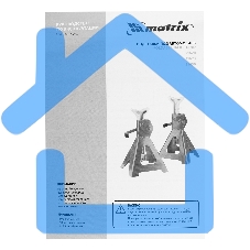 Подставка Matrix под машину регулируемые 3т h подъема 295-425мм 2шт