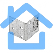 Крепежный уголок равносторонний, KUR 40x40x40 мм, Россия Сибртех