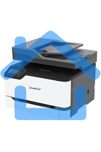 МФУ лазерное Sindoh C300, A4, цветной, печ. 24 стр/мин., скан. до 20 стр/мин (цвет.) 45 стр/мин (ч/б), 2400 x 600 dpi, USB, Ethernet, Wi-Fi