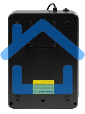 Источник бесперебойного питания SMARTWATT UPS SAFE PRO 800, 800/480 ВА/Вт, напольный/настенный, линейно-интерактивный, LED индикация, Shuko CEE7/4 - 8 шт. (4 шт. с резервным питанием, 4 шт. - сетевой фильтр)