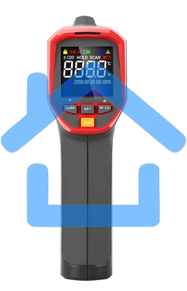 Инфракрасный термометр UT302A+, -32С~ 700С