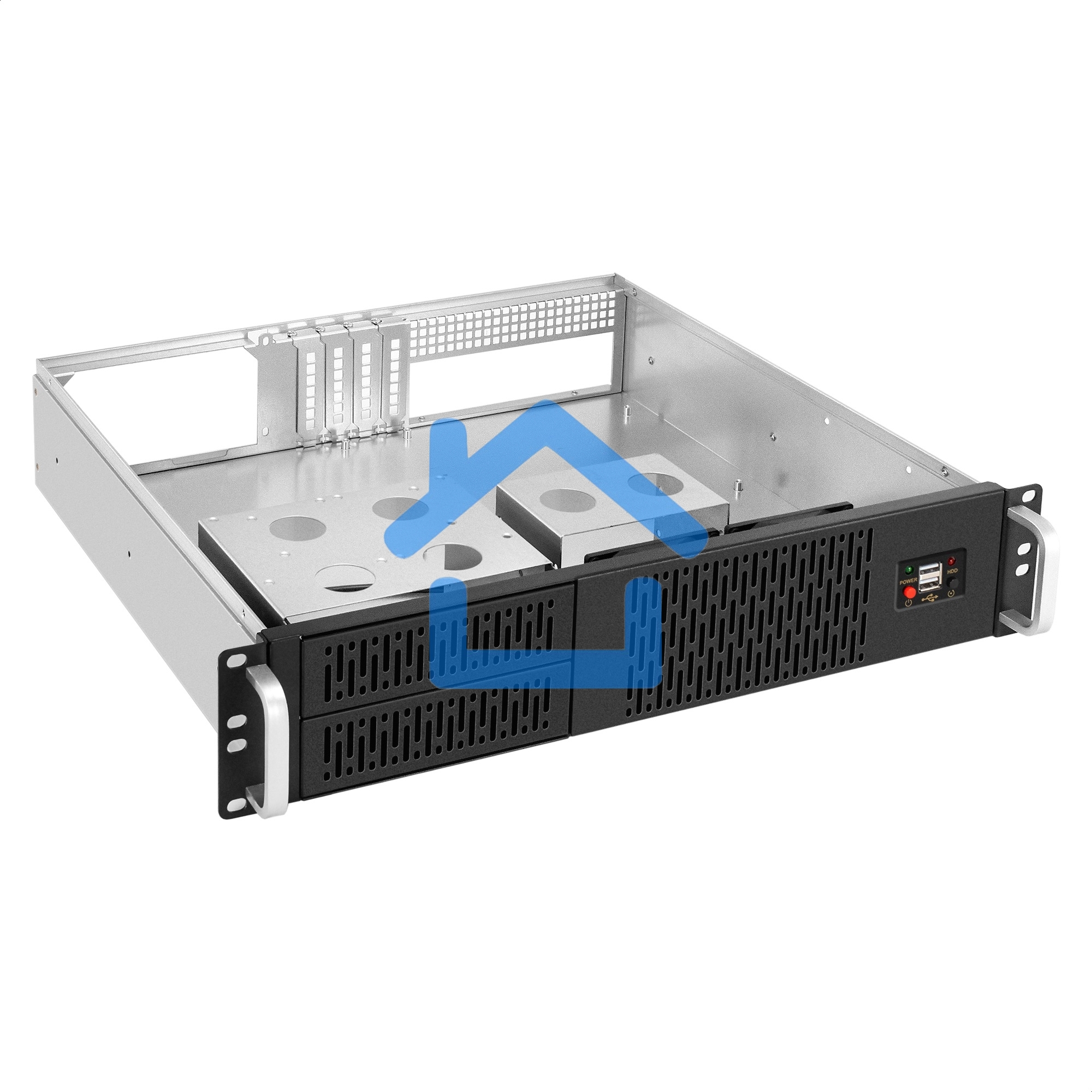 Серверный корпус ExeGate Pro 2U400-02 (RM 19