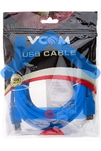 Кабель AM/AF USB3.0 5.0м VCOM удлинитель USB 3.0, VUS7065-5M
