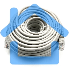 Патч-корд Buro UTP cat5E 30м серый RJ-45 (m)-RJ-45 (m)