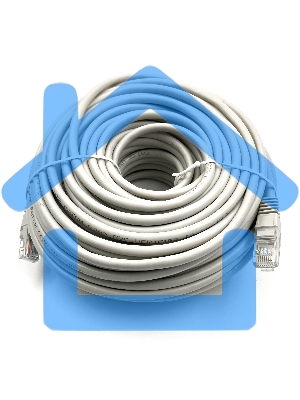 Патч-корд Buro UTP cat5E 30м серый RJ-45 (m)-RJ-45 (m)