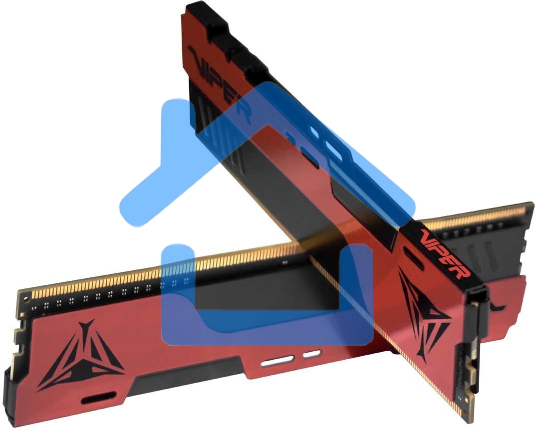 Оперативная память Patriot Viper Elite II, DDR4, 32Gb (2x16 Gb), 4000 MHz, CL20, DIMM, радиатор, красный, черный