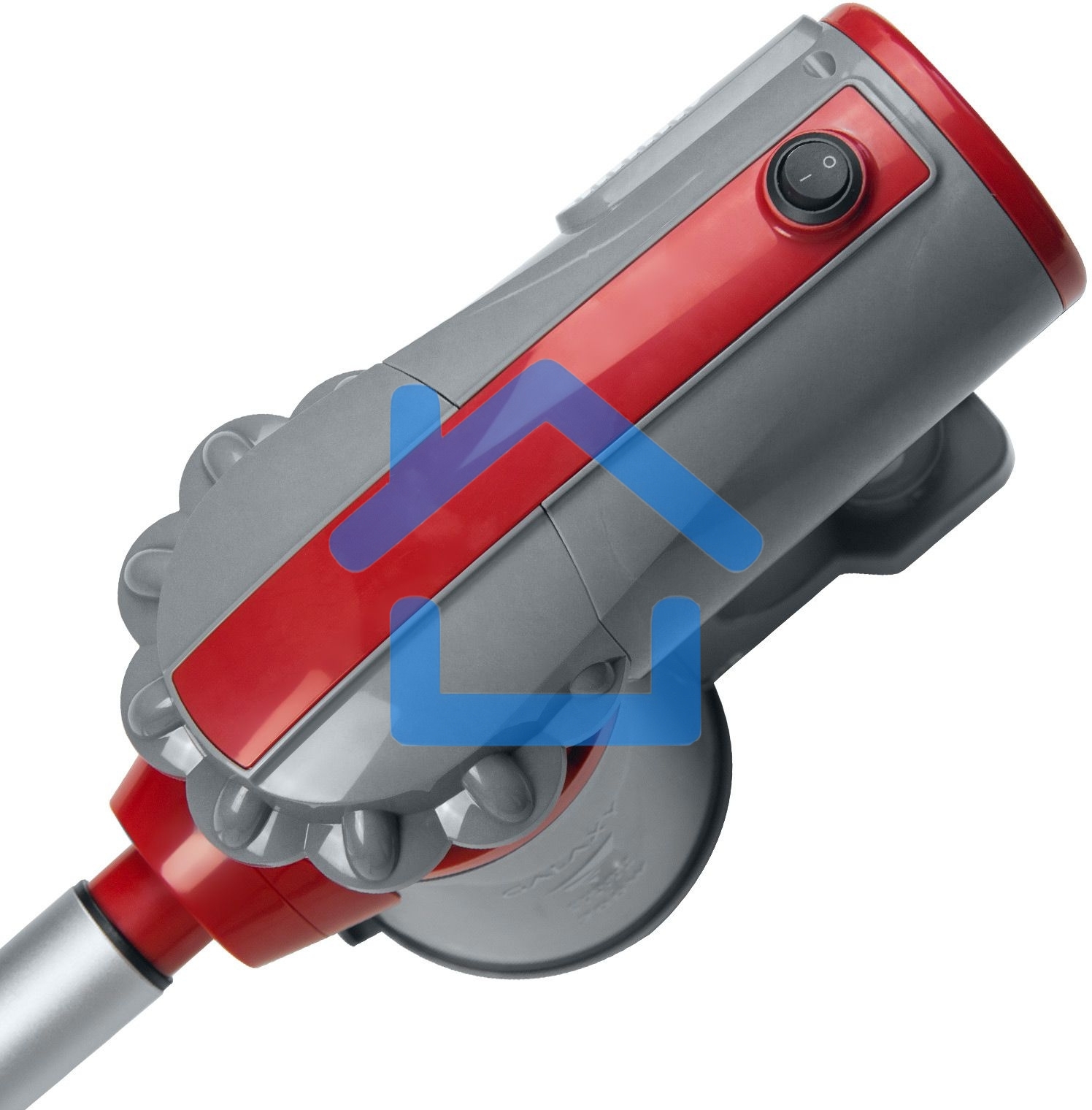 Пылесос вертикальный Galaxy GL 6255 серый/красный, питание от сети, 150 Вт, уборка сухая, пылесборник 0.8 л