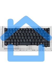 Клавиатура для ноутбука HP Compaq Presario 1200 1600 черная