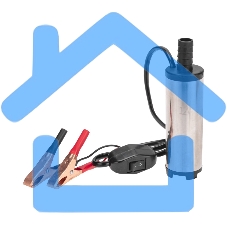 Насос перекачки топлива Rexant 80-0213 погружной 12В, 12,5 л/мин, без фильтра, 38 мм