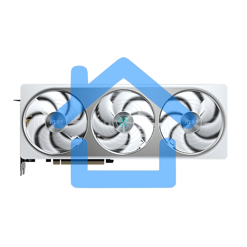 Видеокарта Gigabyte PCI-E GV-N5070AERO OC-12GD 1.0 NVIDIA GeForce RTX 5070 12Gb 192bit GDDR7 2805/28000 HDMIx1 DPx3 HDCP Ret