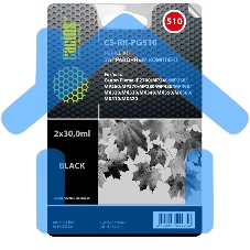 Заправочный набор Cactus CS-RK-PG510 черный (2x30мл) Canon MP240/ MP250/MP260