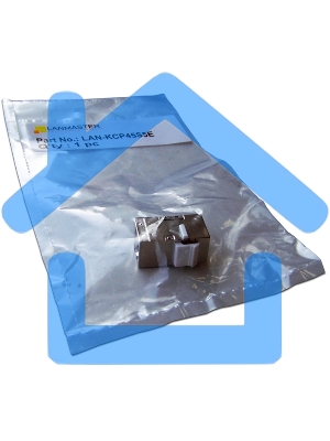 Повторитель портов RJ-45, экранированный, кат.5E, формата Keystone