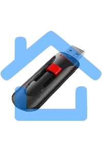 Флешка USB Sandisk 64 Gb Cruzer Glide SDCZ60-064G-B35 USB 2.0 черный/красный