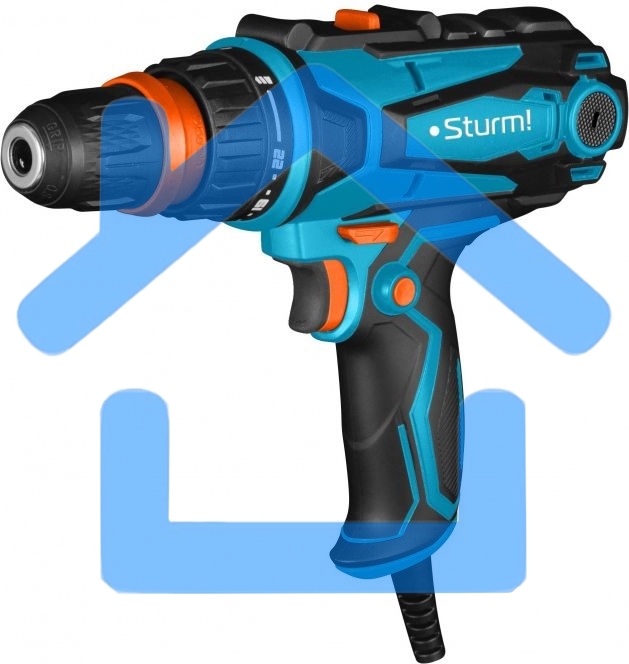 Дрель-шуруповерт Sturm ID2145PT, Сетевой, 450 Вт