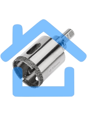 Коронка алмазная 35 мм по керамогранитус центровочным сверлом Kranz