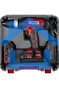 Дрель-шуруповерт ЗУБР ДШЛ-185-22, Аккумуляторная, 18В, 2 АКБ, Кейс