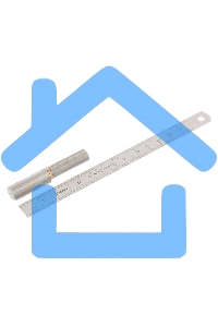 Петля каплевидная 10 х 65 мм с латунной шайбой Сибртех