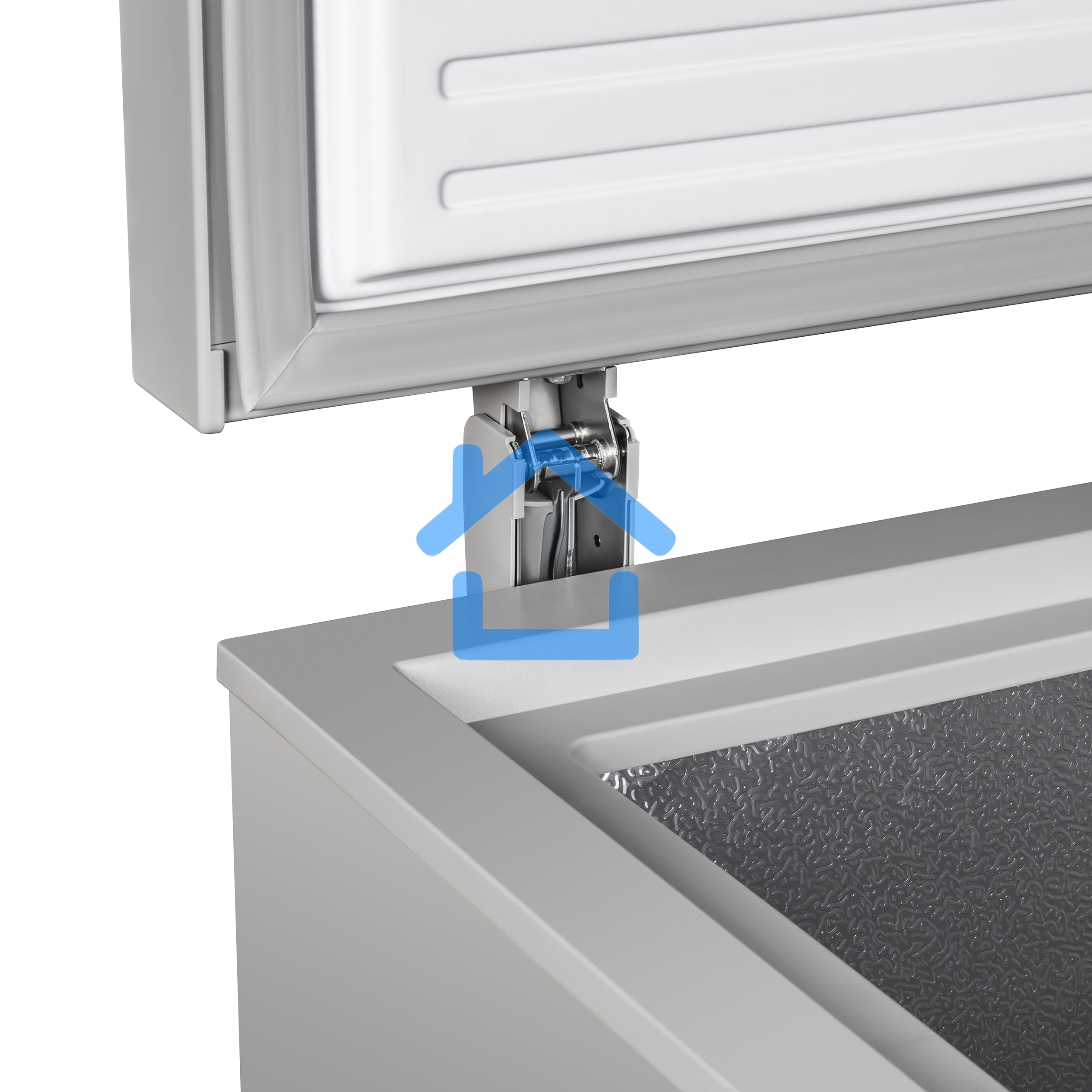 Морозильный ларь Maunfeld MFL200GR, серый, 200л