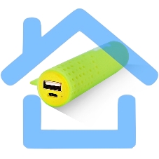 Внешняя аккумуляторная батарея AI-TUBE G 3100mAh (11Wh) зеленая Amperin