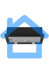 Вытяжка встраиваемая Maunfeld VS Fast 60 черный, 60 см, 850 куб. м/ч, 47 дБ