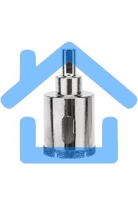 Коронка алмазная 35 мм по керамогранитус центровочным сверлом Kranz