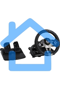 Руль SVEN GC-W700 (педали, вибро, скоба, лепестки, АКПП, D-pad, 12 кл, резин. вставки, PC/Xinput)