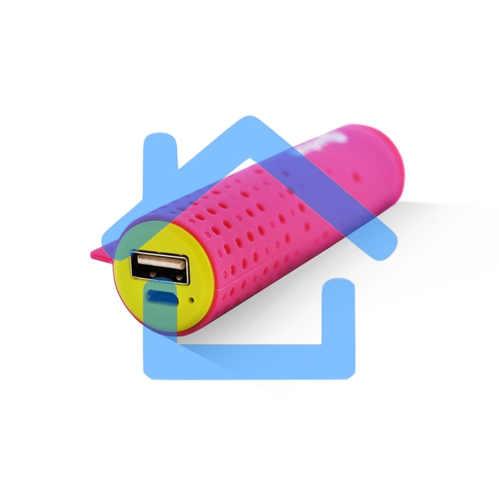 Внешняя аккумуляторная батарея Amperin AI-TUBE P 3100mAh (11Wh) розовая