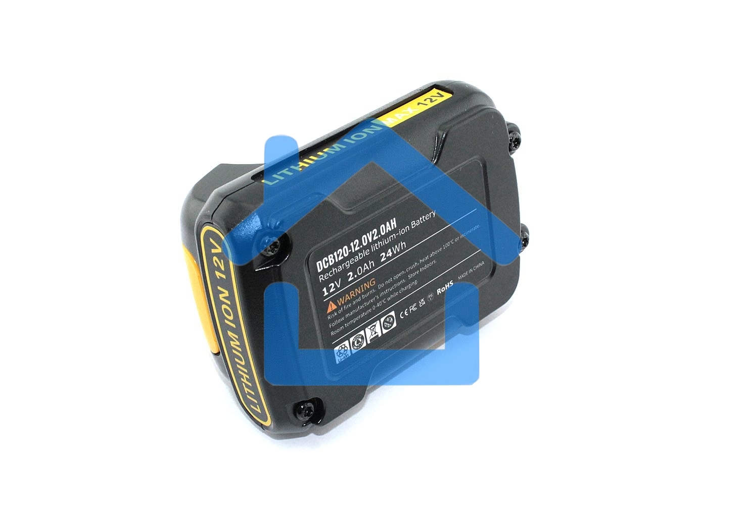 Аккумулятор для DEWALT (p/n: DC9071, DE9037, DE9071, DE9074, DE9075) 2.0Ah 12V Lithium+ (Li-ion)