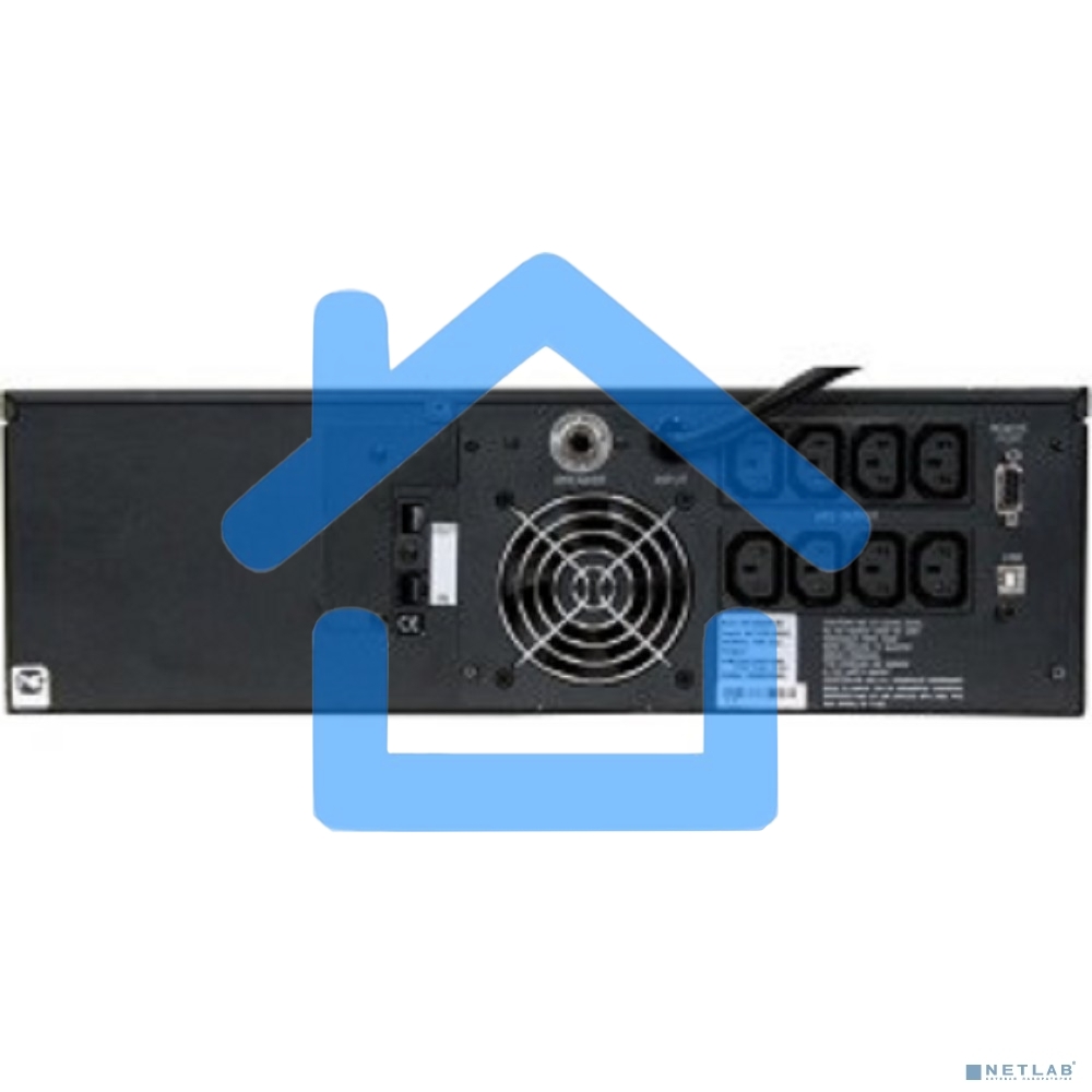 Источник бесперебойного питания Powercom King Pro RM KIN-2200AP LCD 1320Вт 2200ВА черный