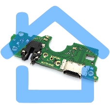 Шлейф (нижняя плата) с разъемом зарядки и микрофоном для OPPO A96