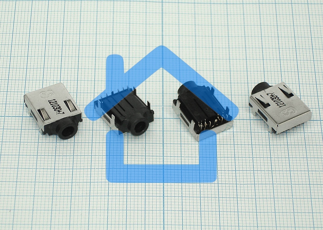 Разъем Audio Dock Connector 6 pin №39 Samsung NC110 для Dell 1545