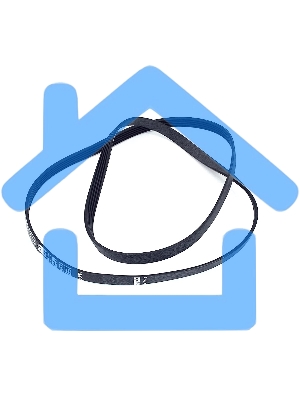 Ремень 1252 J5 для стиральной машины Bosch, Siemens, Neff, Gaggenau черный 1192мм