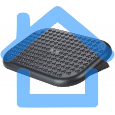 Подставка для ног Бюрократ Willie черный