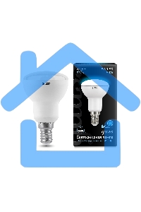 Лампа светодиодная Gauss 106001206LED Reflector R50 E14 6W 4100K
