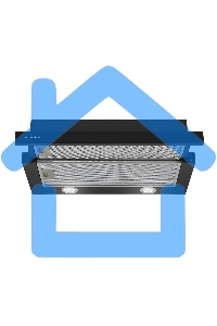 Вытяжка встраиваемая Maunfeld VS Fast 60 черный, 60 см, 850 куб. м/ч, 47 дБ